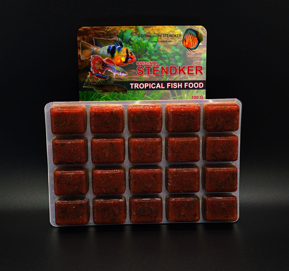 STENDKER Tropical Fishfood Diskusfutter 100g Blister 50 Tafeln Sparpaket