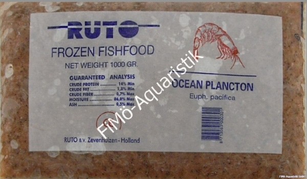 Krill fein/ Ocean Plankton 500g Flatpack (Flachtafel)
